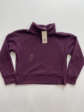 Calia Lunar Jacquard Funnel Neck Top
Size XS NWT